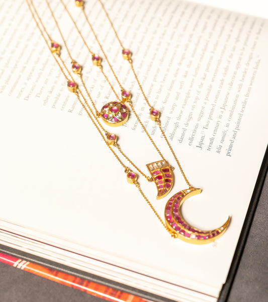 Three Layered Necklace | UNCUT by Aditi Amin