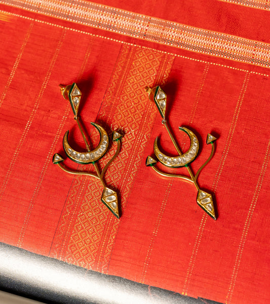 Ettra Polki Earrings