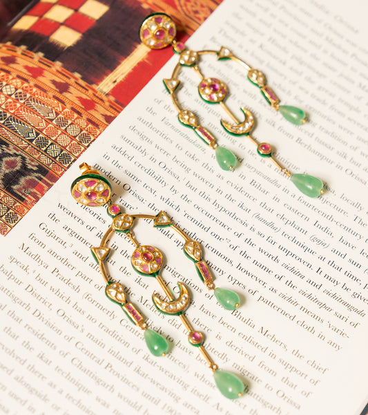 Begum Earrings | UNCUT by Aditi Amin