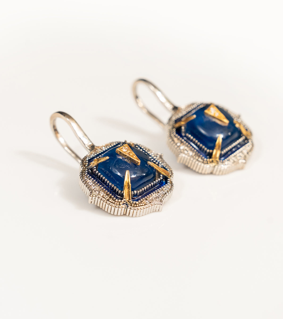 Aurora Earrings styled for everyday wear, paired to complement the Aurora Pendant