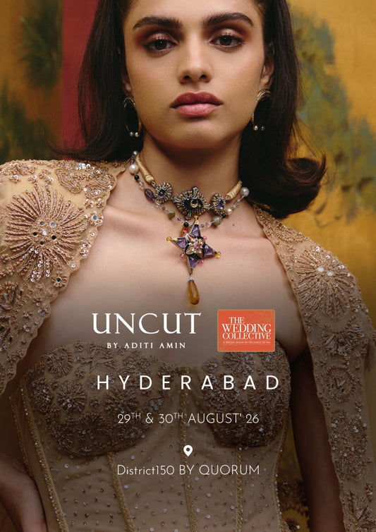 UNCUT by Aditi Amin Brings Its Signature World of Jewelry to The Wedding Collective, Hyderabad