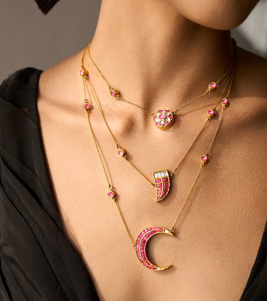 Indian Necklace by UNCUT Jewelry