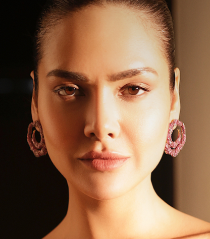 Ruby Swirl Earrings | UBAA