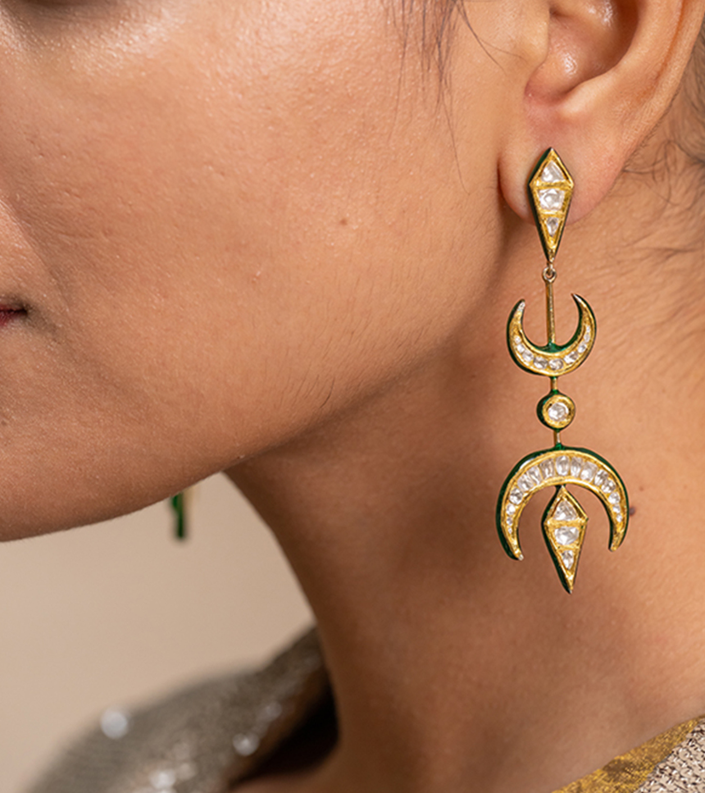 Elaya Earrings | UNCUT Festive