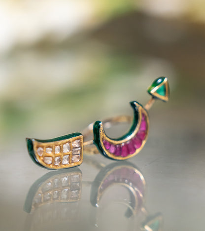 Raga Polki Ring | UNCUT Festive