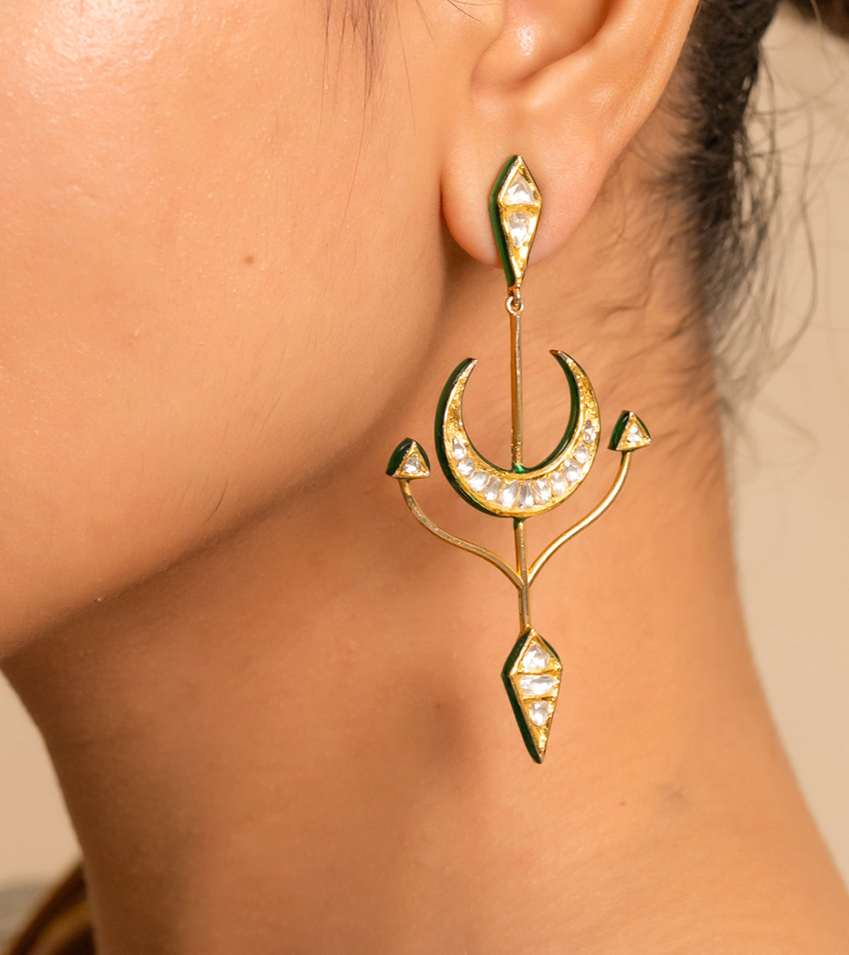 Ettra Polki Earrings