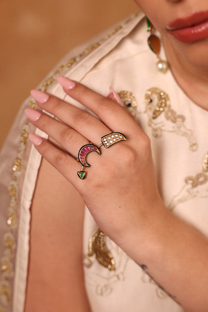 Raga Polki Ring | UNCUT Festive
