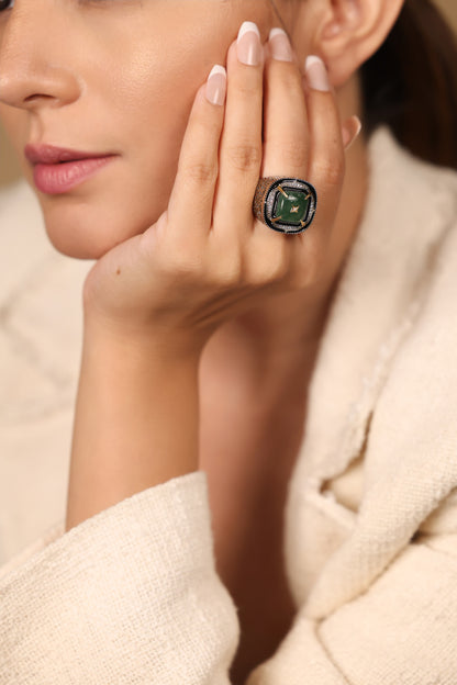 Kashi Cocktail Ring | UBAA