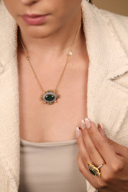 Regal Emerald Pendant | UBAA