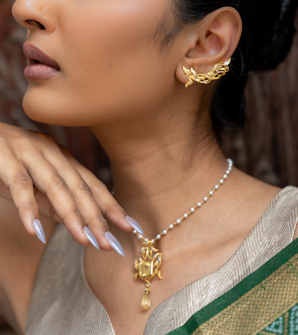 Gala Earrings | UNCUT by Aditi Amin