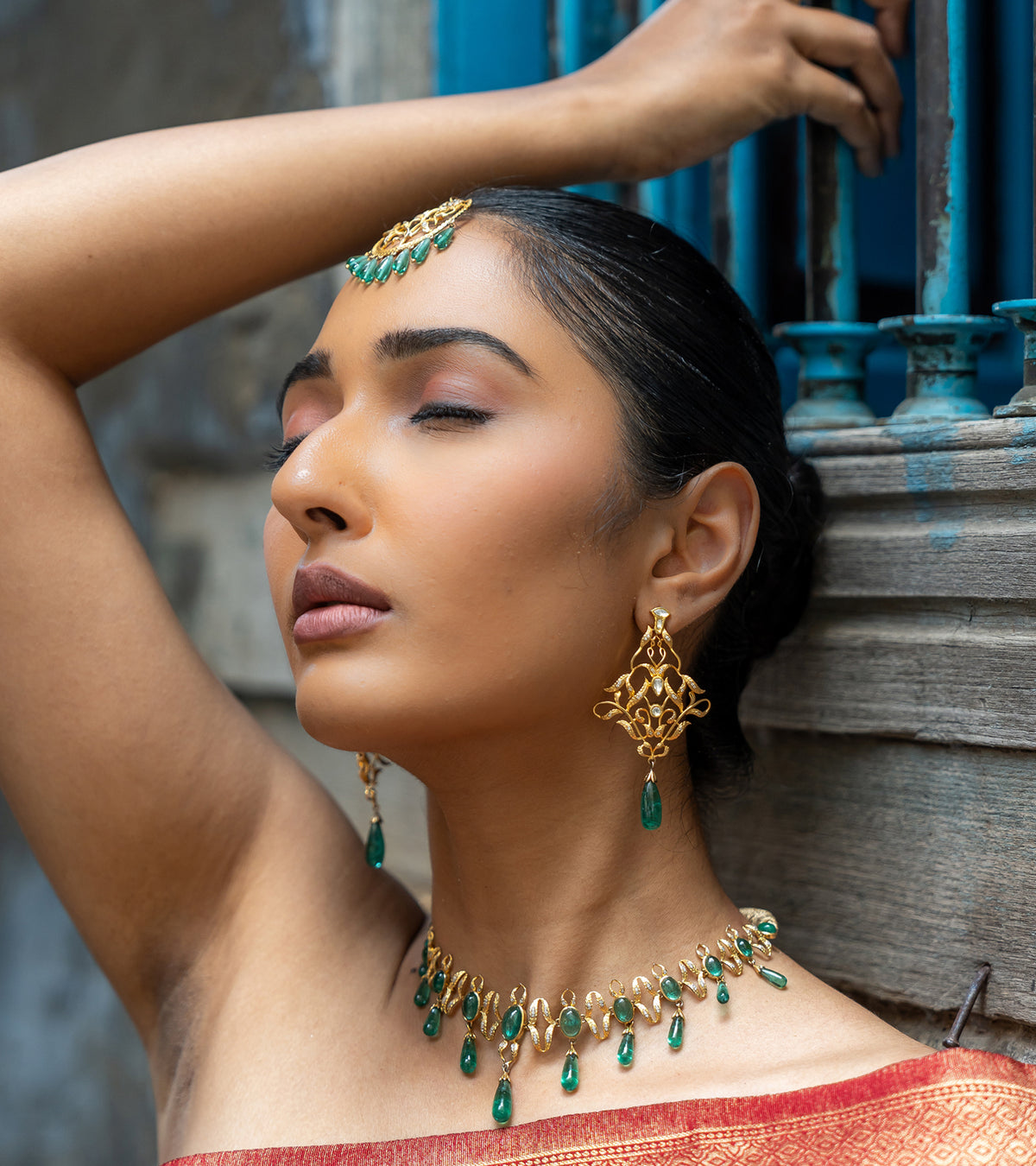 Bagh Earrings | UNCUT by Aditi Amin