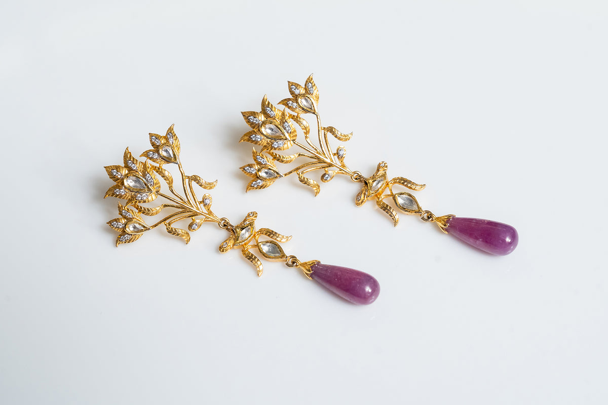 Floris Earrings | UNCUT by Aditi Amin