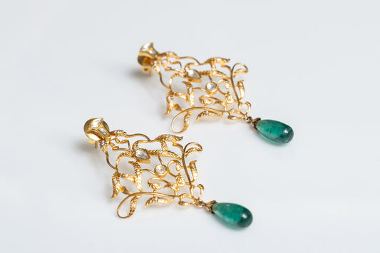 Bagh Earrings | UNCUT by Aditi Amin