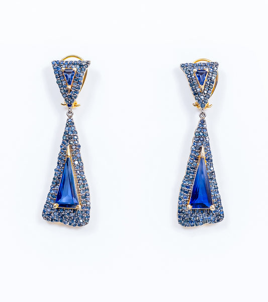 Sapphire Danglers | UBAA