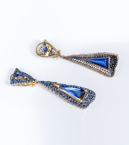 Sapphire Danglers | UBAA