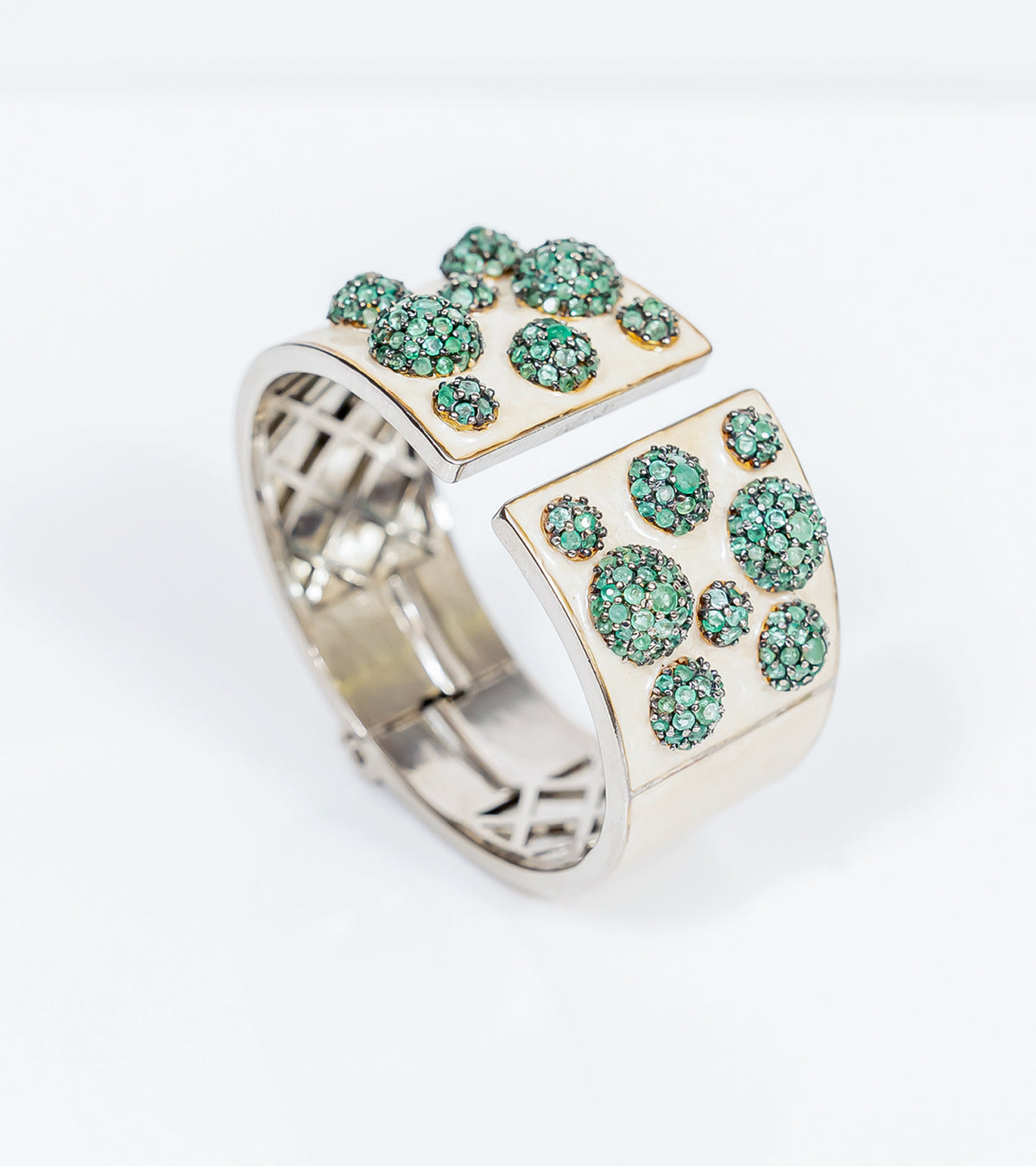 Emerald Bubble Cuff | UBAA
