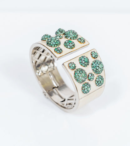 Emerald Bubble Cuff | UBAA