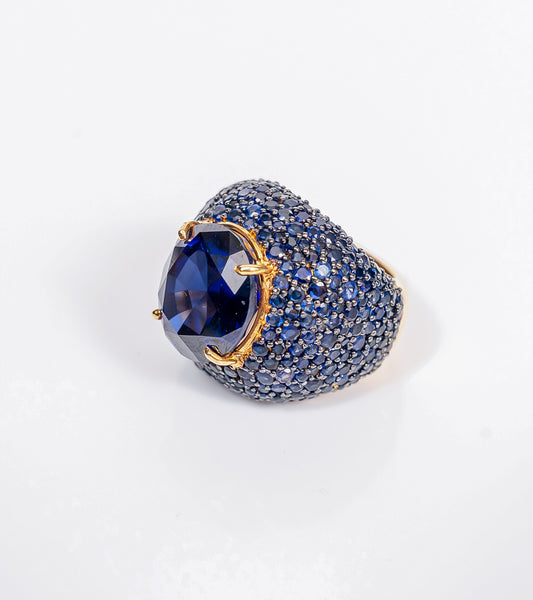 Sapphire Cocktail Ring | UBAA