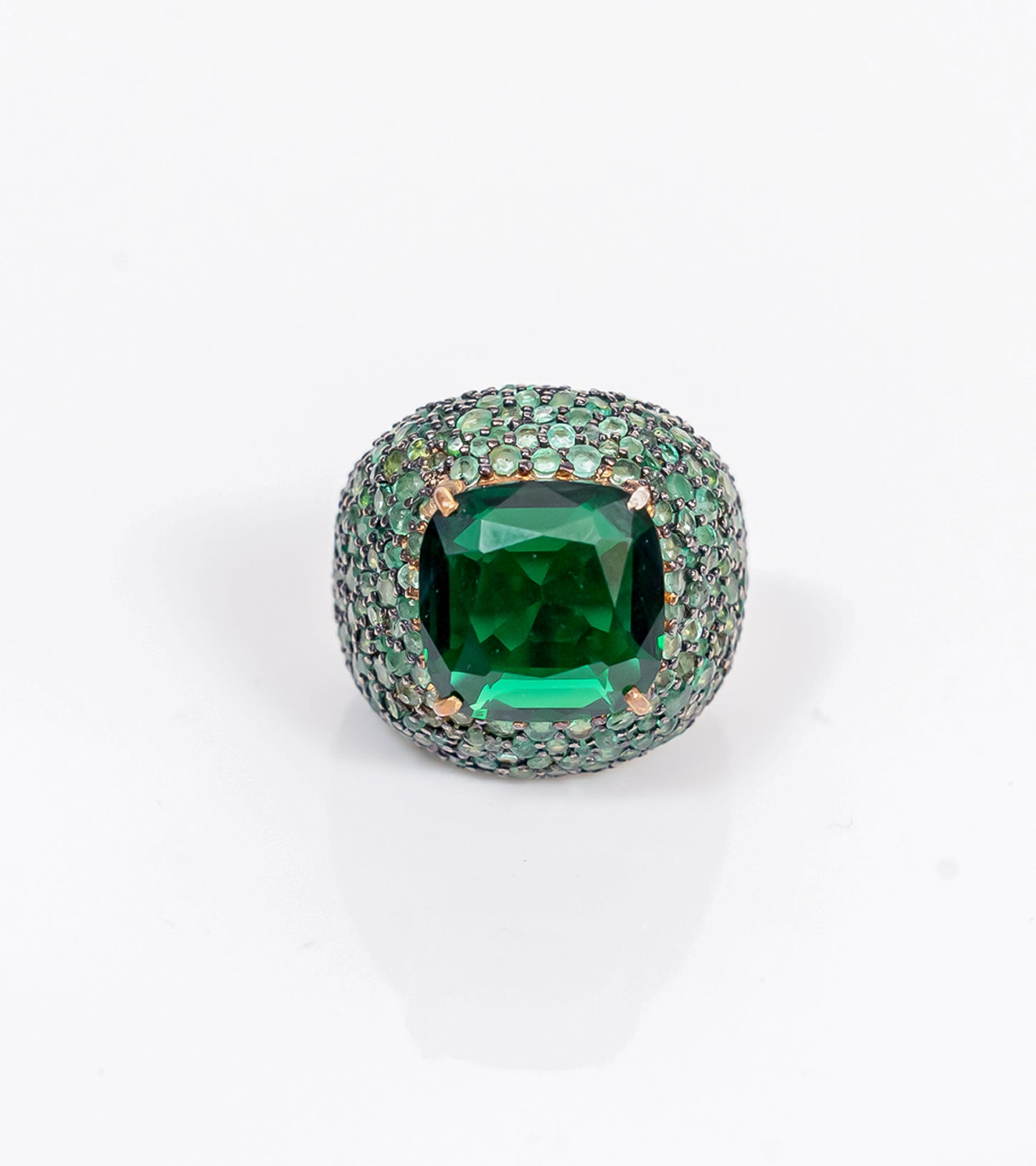 Emerald Cocktail Ring | UBAA