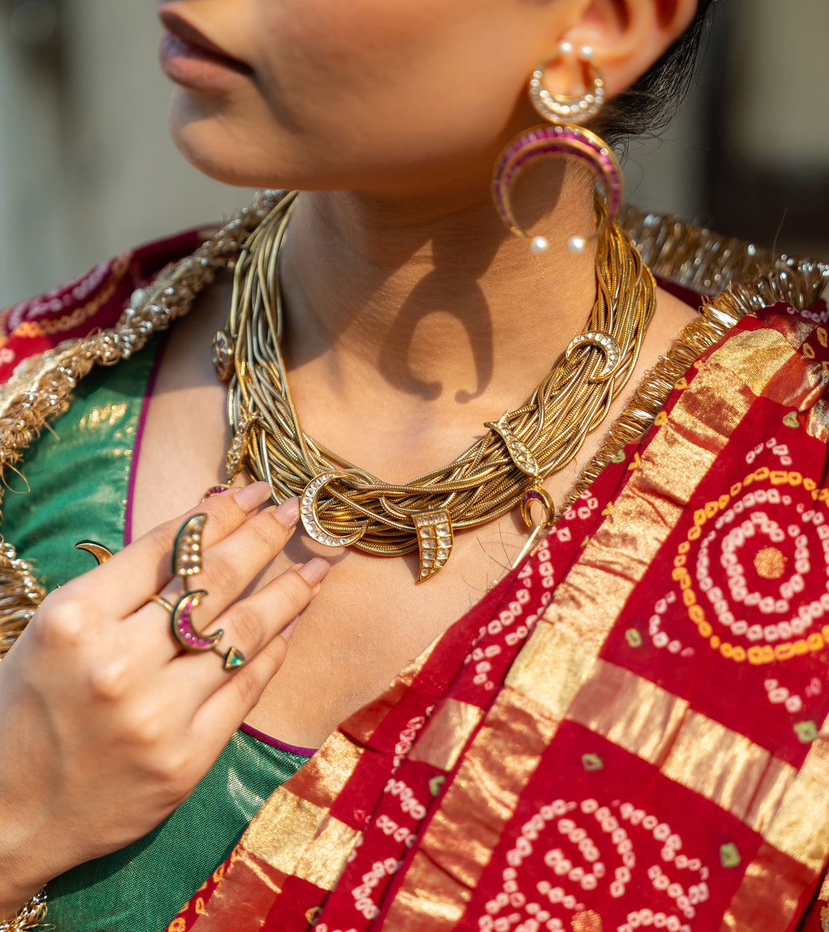 Naaz Necklace | UNCUT by Aditi Amin