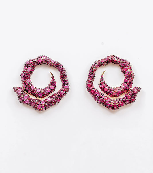 Swirl Earrings | UBAA
