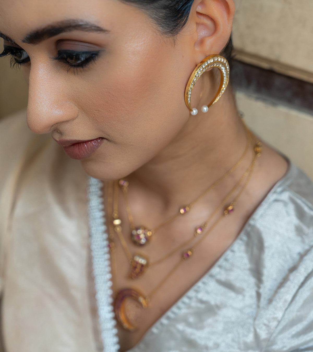 Catherine Earrings | UNCUT by Aditi Amin