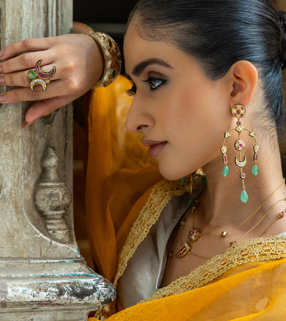 Begum Earrings | UNCUT by Aditi Amin