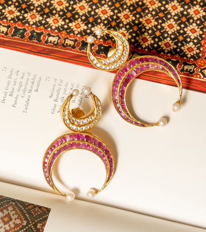 Nura Earrings | UNCUT by Aditi Amin