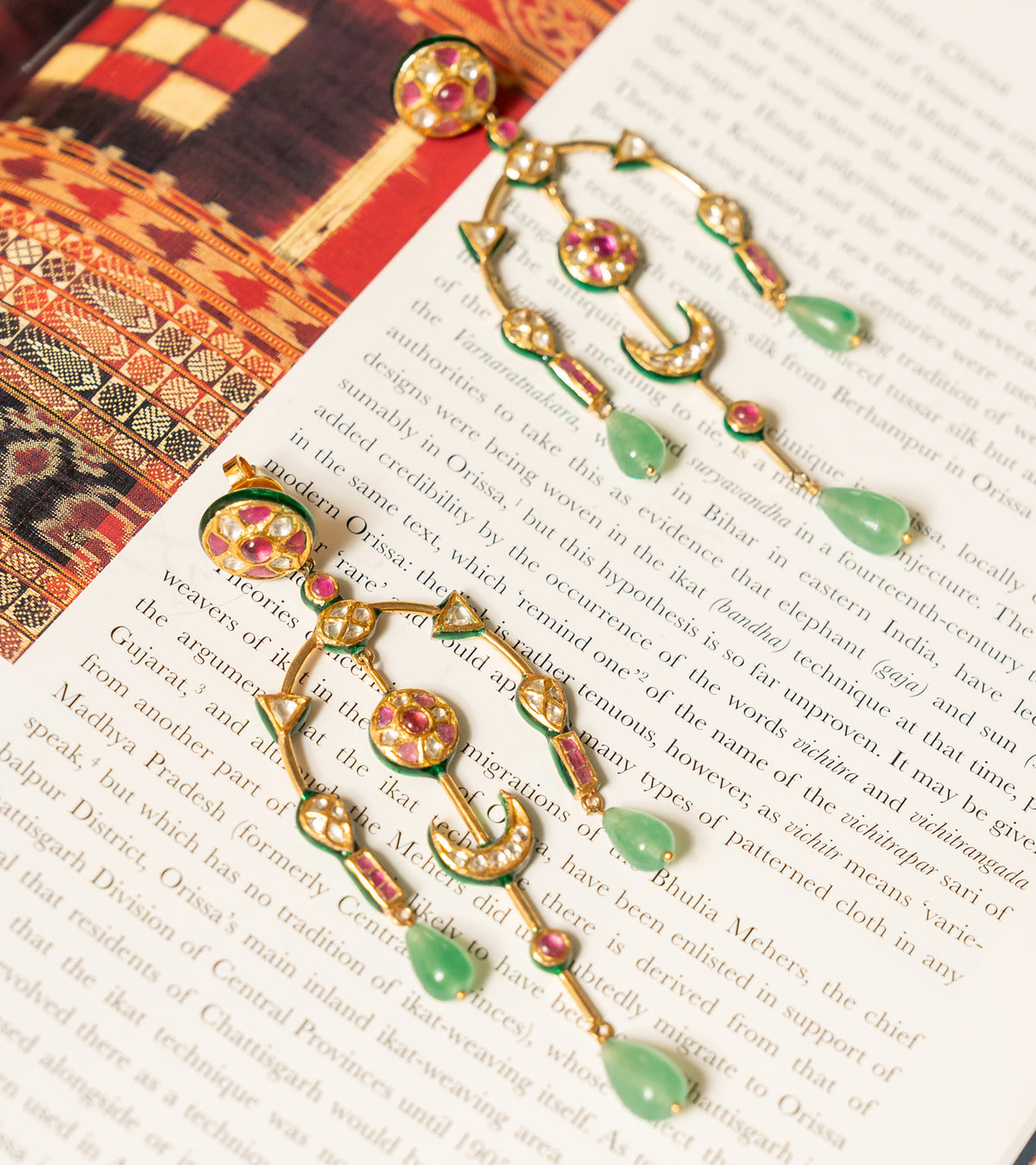 Begum Earrings | UNCUT by Aditi Amin