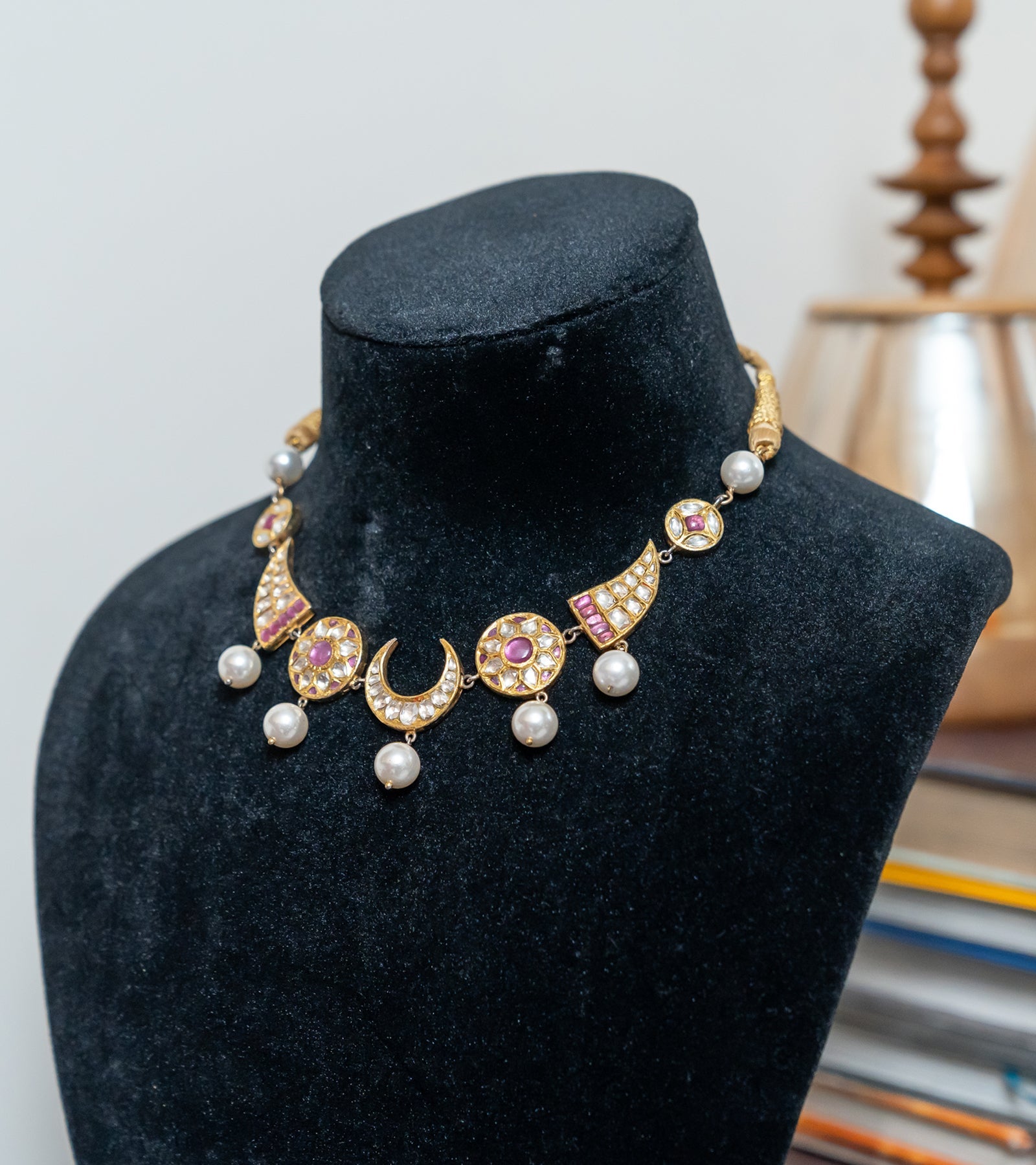 Indian Necklace by UNCUT Jewelry