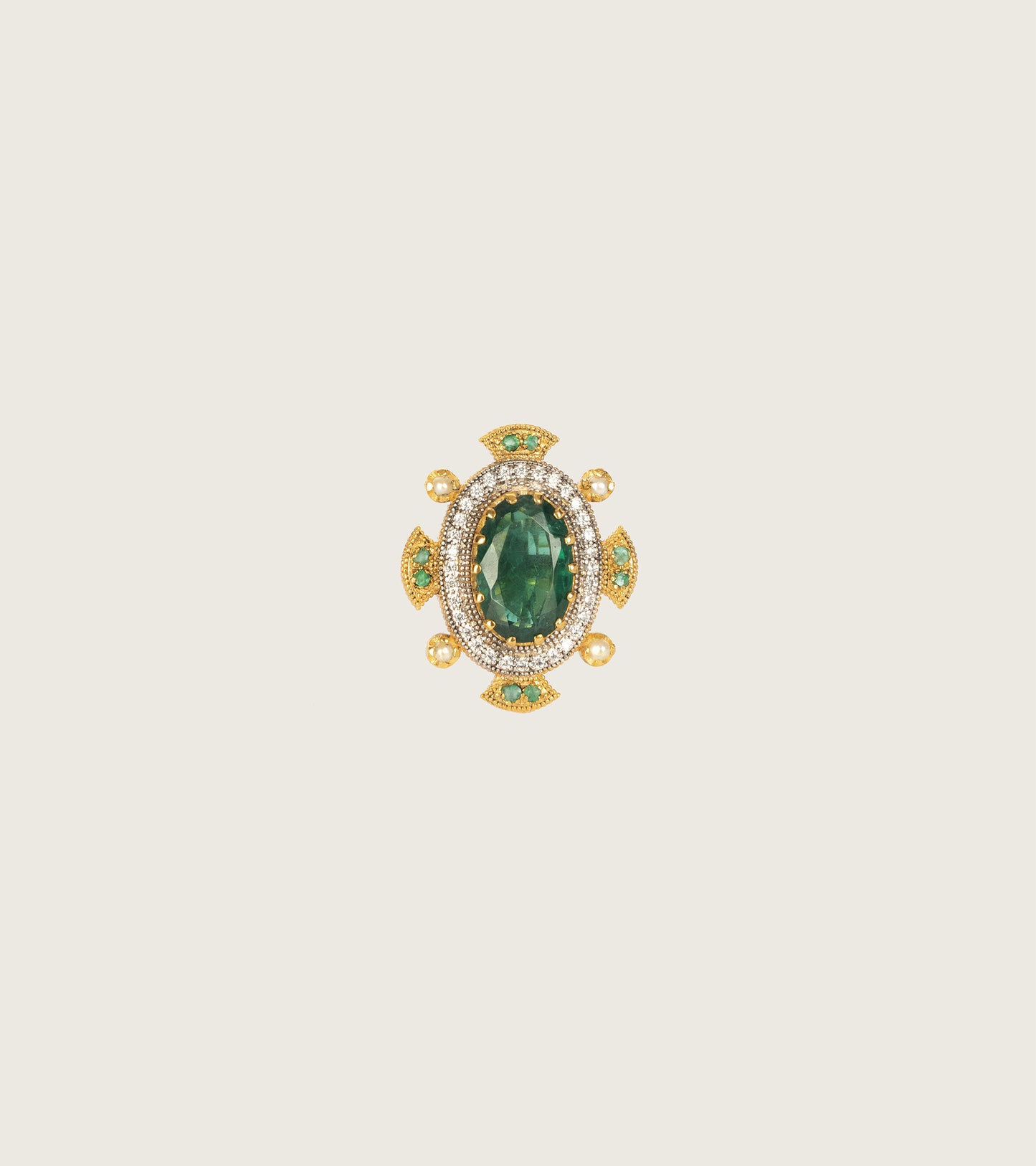 Regal Emerald Ring | UBAA