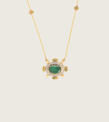 Regal Emerald Pendant | UBAA