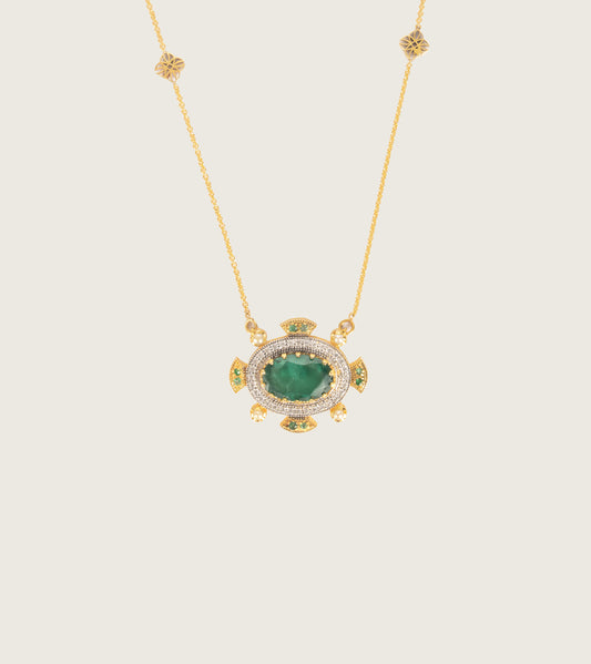 Regal Emerald Pendant | UBAA